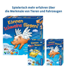 Kosmos Können Schweine fliegen Mitbringspiel
