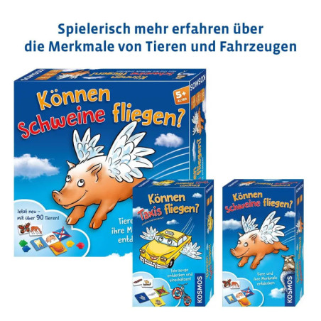 Kosmos Können Schweine fliegen Mitbringspiel