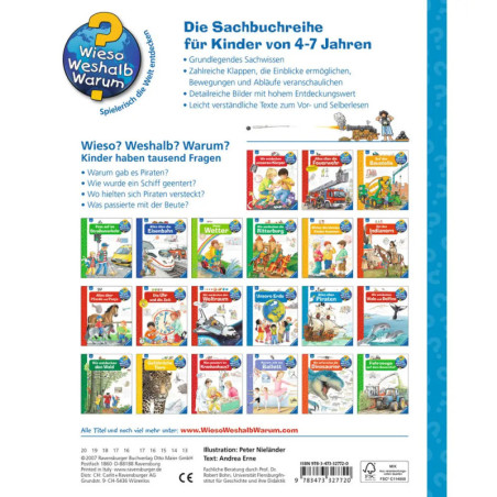 Ravenburger 32772 Wieso? Weshalb? Warum?, Band 40: Alles über Piraten WWW-Standard (ab 01/06) Ravenburger 32772 Wieso? Weshalb? Warum?, Band 40: Alles über Piraten WWW-Standard (ab 01/06)
