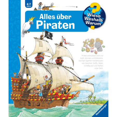 Ravenburger 32772 Wieso? Weshalb? Warum?, Band 40: Alles über Piraten WWW-Standard (ab 01/06)