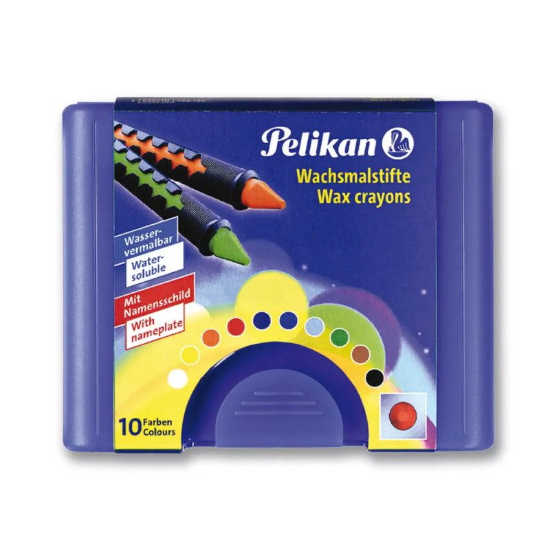 Wachsmalstifte 655/10 m.Hülse