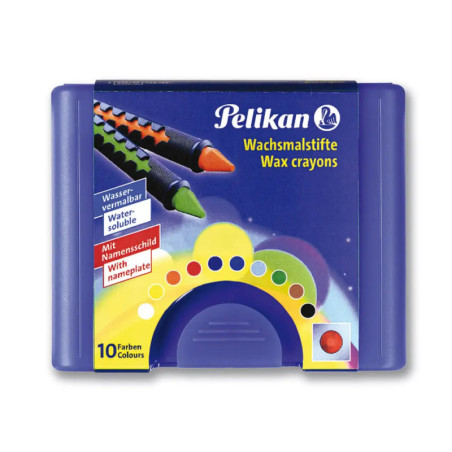 Wachsmalstifte 655/10 m.Hülse