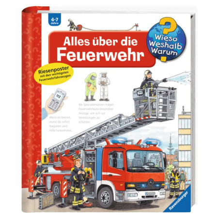 Ravenburger 32774 Wieso? Weshalb? Warum?, Band 2: Alles über die Feuerwehr WWW-Standard (ab 01/06)