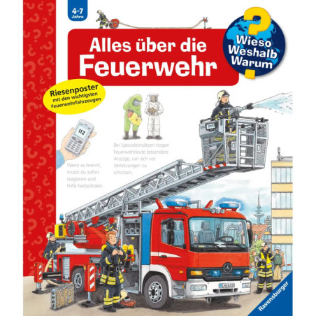 Ravenburger 32774 Wieso? Weshalb? Warum?, Band 2: Alles über die Feuerwehr WWW-Standard (ab 01/06)