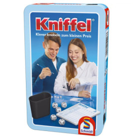 Schmidt Spiele Kniffel Mitbringspiel in der Metalldose