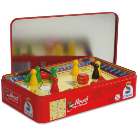Schmidt Spiele Mensch ärgere Dich nicht Mitbringspiel in der Metalldose