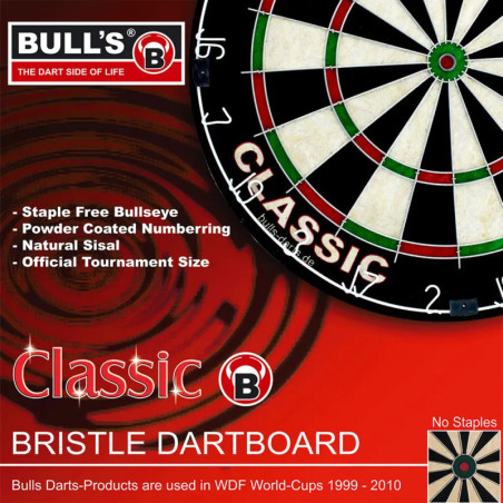 Bull s Classic Bristle Dartboard