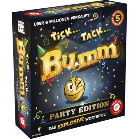 Piatnik 6483 Tick Tack Bumm Party-Edition Piatnik 6483 Tick Tack Bumm Party-Edition