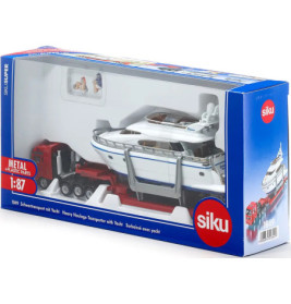 SIKU 1849 Schwertransport mit Yacht 1:87