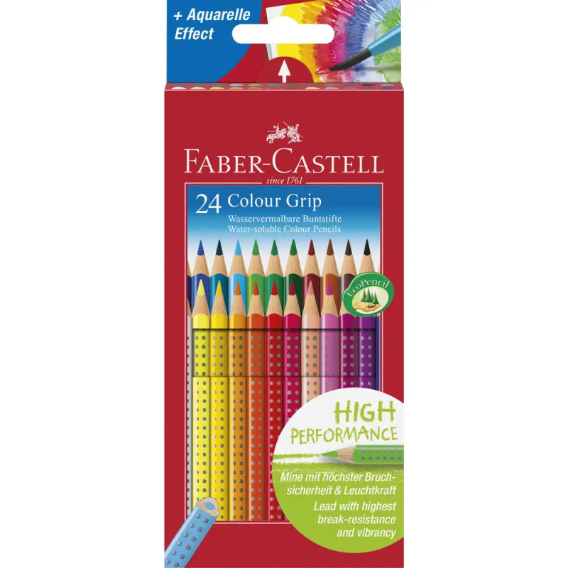 Faber-Castell 24 Farbstifte Colour GRIP