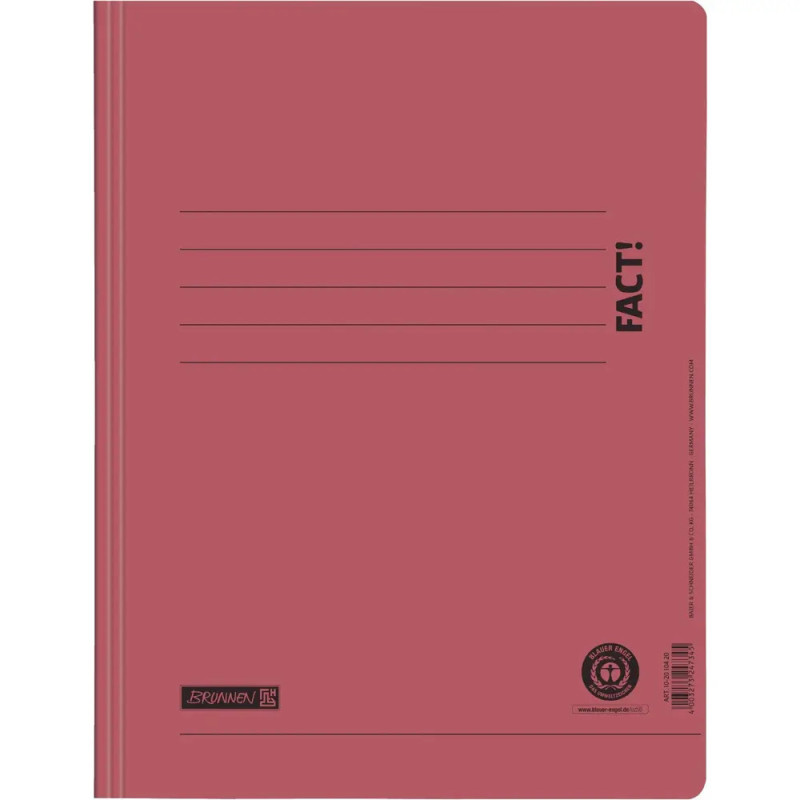 Schnellhefter FACT! rot