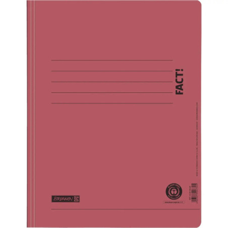 Schnellhefter FACT! rot