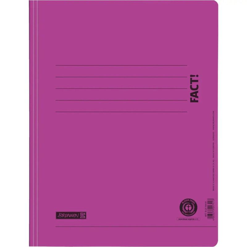 Schnellhefter FACT! pink