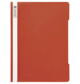 Schnellhefter rot Folie