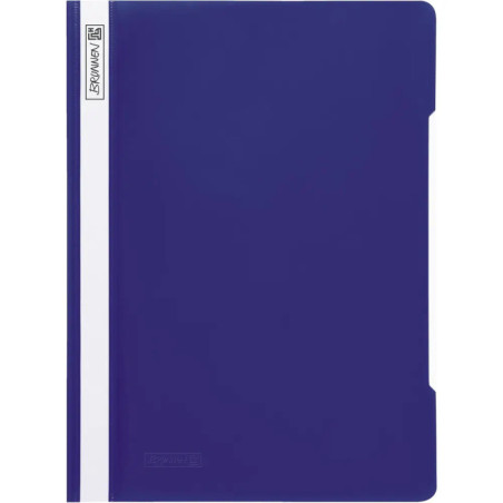 Schnellhefter blau Folie