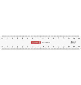 BRUNNEN 104987015  Flexi-Lineal  glasklar