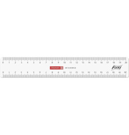 BRUNNEN 104987020  Flexi-Lineal  glasklar