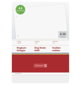 Ringbucheinlage A4 unlin 50Bl