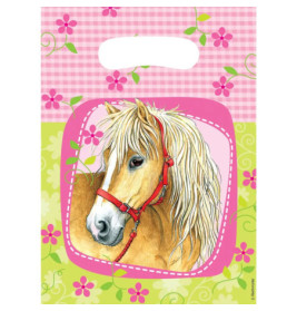 6 Partytüten Charming Horses