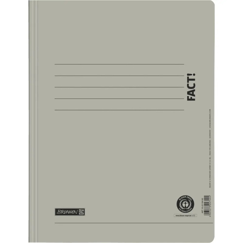 Schnellhefter FACT! grau