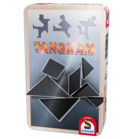 Schmidt Spiele Tangram Mitbringspiel in der Metalldose