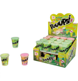 Puuupsi Becher Display, 3-sortiert