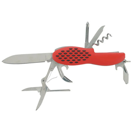 Pfiffikus Taschenmesser mit 10 Funktionen mit Etui Pfiffikus Taschenmesser mit 10 Funktionen mit Etui