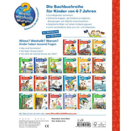 Ravenburger 32792 Wieso? Weshalb? Warum?: Mein erster Weltatlas WWW-Sonstiges (ab 01/06)