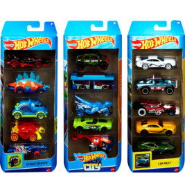 Mattel Hot Wheels 5-er Geschenkset, sortiert