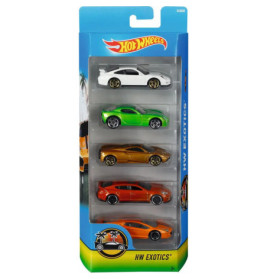 Mattel Hot Wheels 5-er Geschenkset, sortiert