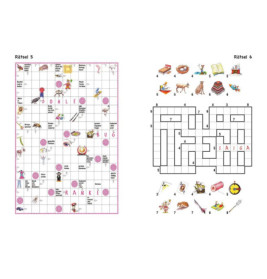 Kreuzworträtsel ab 10 Jahren (Blau)