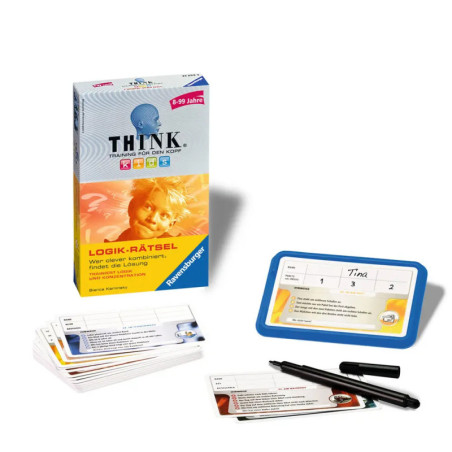 Ravenburger 23294 THINK® Kids Logik-Rätsel Mitbringspiele Mitbringspiele