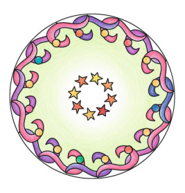 Ravensburger 29986 Mandala Designer Mini horses MD Mini