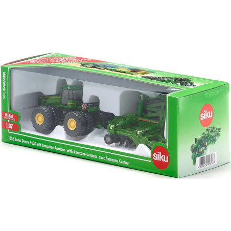 SIKU 1856 John Deere 9630 mit Amazone Centaur