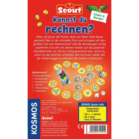 Kosmos Scout Kannst du Rechnen? Mitbringspiel Kosmos Scout Kannst du Rechnen? Mitbringspiel