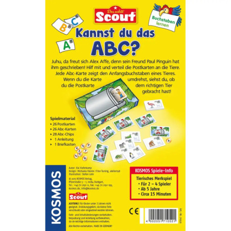Kosmos Scout Kannst du das ABC? Mitbringspiel Kosmos Scout Kannst du das ABC? Mitbringspiel