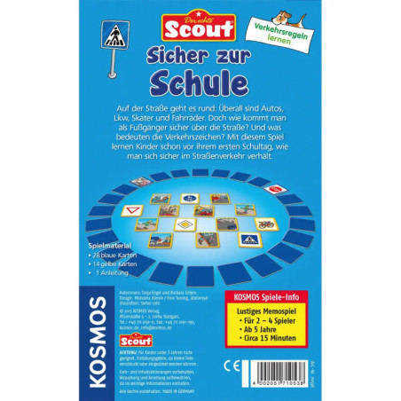 Kosmos Scout Sicher zur Schule Mitbringspiel