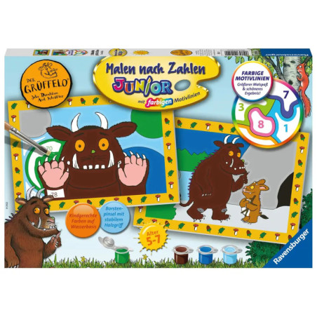 Ravenburger 20054 Malen nach Zahlen Der Grüffelo Junior