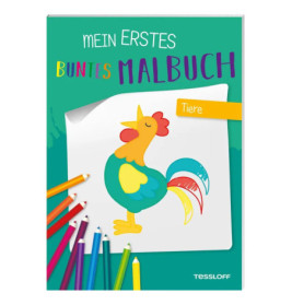 Mein erstes buntes Malbuch. Tiere