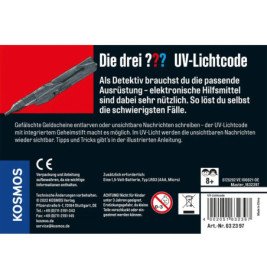 Die drei ??? UV-Lichtcode (gr. Dose)