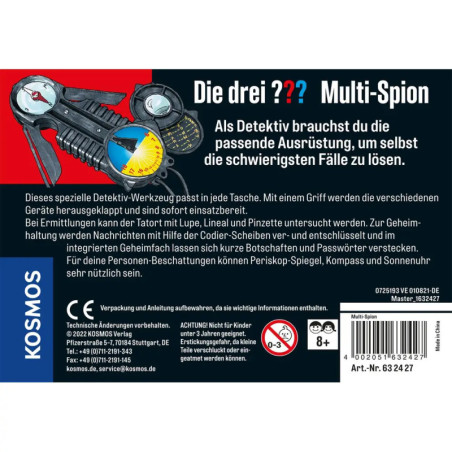 Die drei ??? Multi-Spion (gr. Dose)