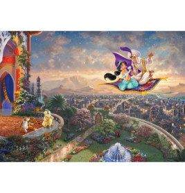 Schmidt Spiele 59950 Puzzle Thomas Kinkade Disney Aladdin 1.000 Teile