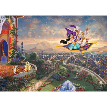 Schmidt Spiele 59950 Puzzle Thomas Kinkade Disney Aladdin 1.000 Teile