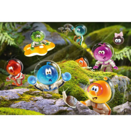 Schmidt Spiele 59942 Puzzle Spacebubble Club Ankunft im Mooswald 1.000 Teile