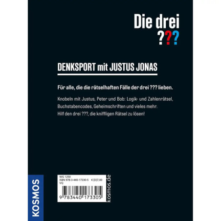 Die drei ??? Denksport mit Justus Jonas Die drei ??? Denksport mit Justus Jonas