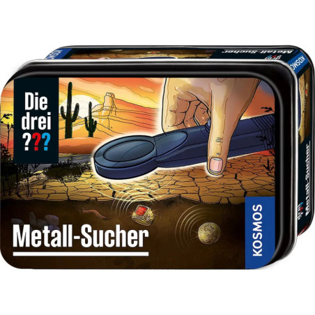 Die drei ??? Metall-Sucher (gr. Dose)