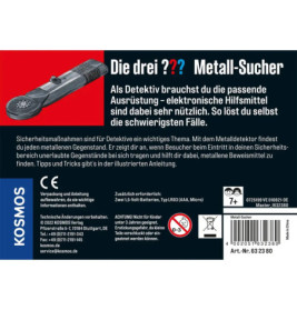 Die drei ??? Metall-Sucher (gr. Dose)