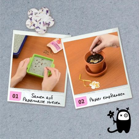 Blühendes Papier Blühendes Papier