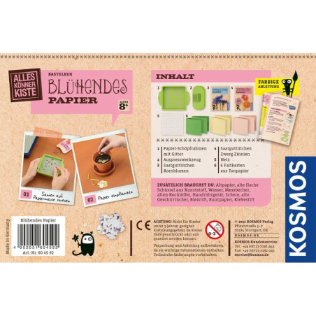 Blühendes Papier