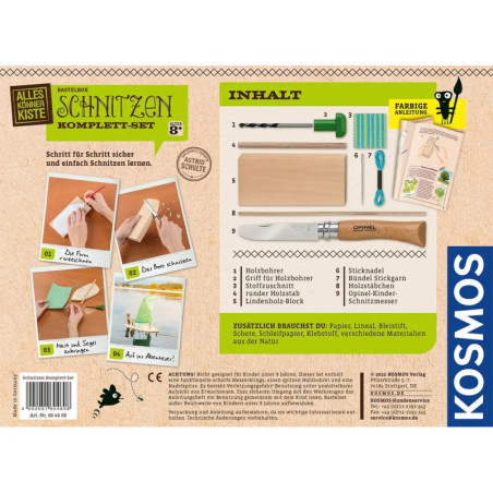 Schnitzen Komplett-Set